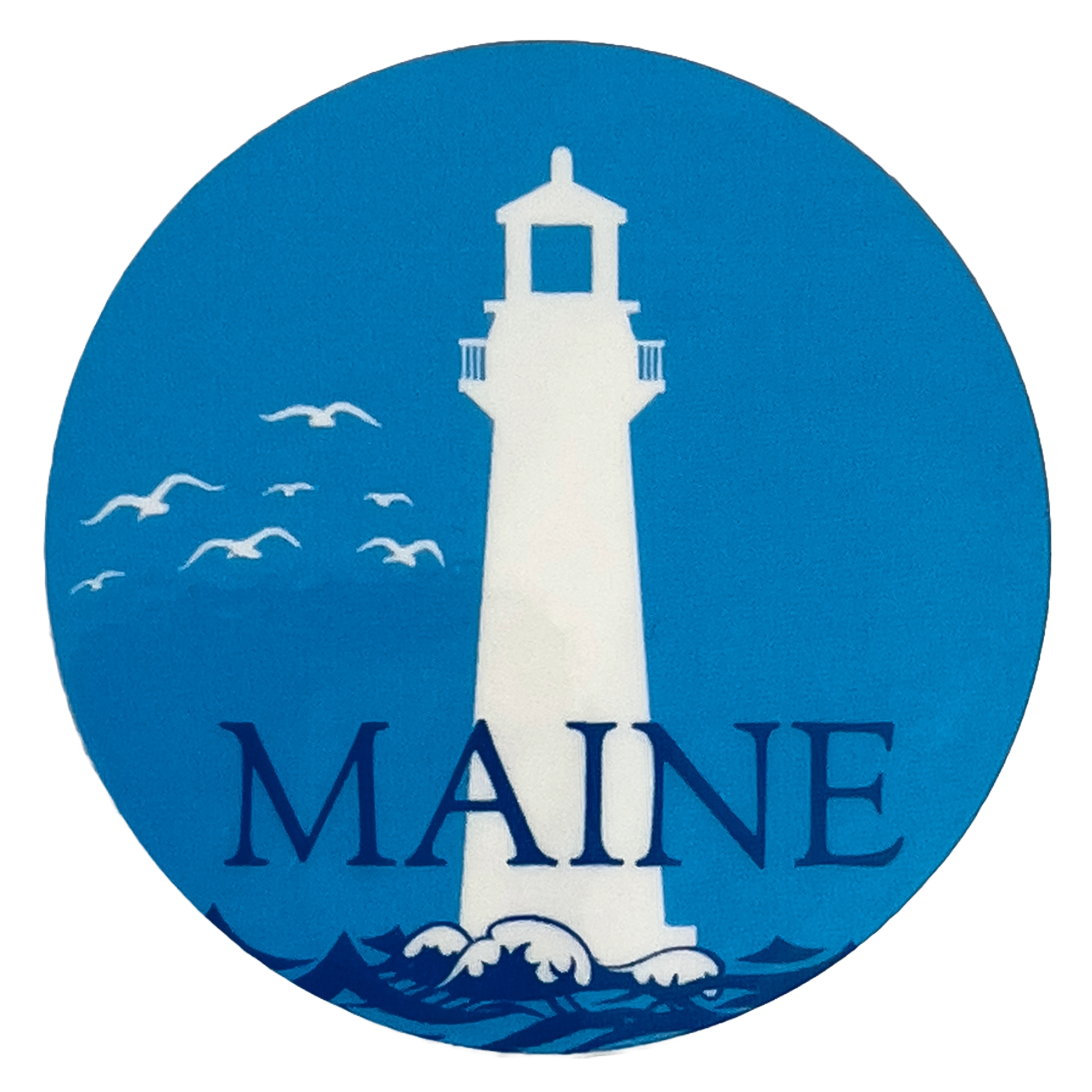 Maine Lighthouse Sticker