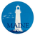 Maine Lighthouse Sticker