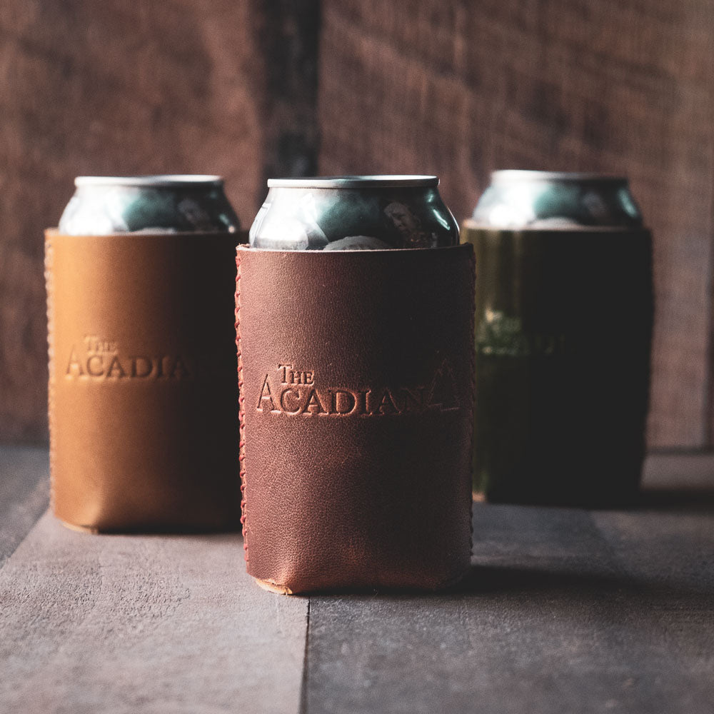 The Abol Leather Can Coozie